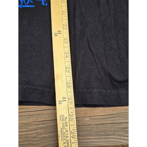 Hot topic Death Note Mens Size M Anime Manga T-shirt Black Blue Orange EUC - Picture 5 of 9